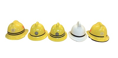 Lot 815 - Group of four Fire Brigade helmets including Suffolk Fire Service (5).