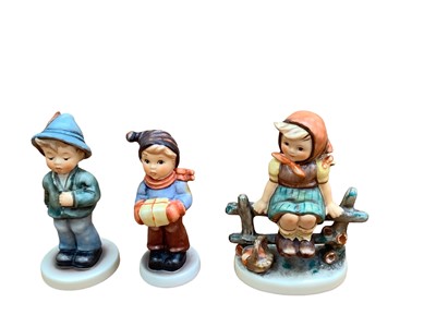 Lot 1292 - Six boxed Hummel figures