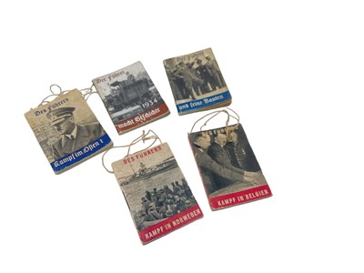 Lot 855 - Five Nazi propaganda miniature books