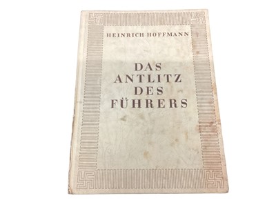 Lot 869 - 1930s Heinrich Hoffmann Official book of photo portraits of Hitler