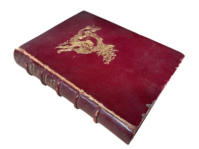 Lot 1697 - Arthur Rackham - Siegfried and the Twilight of the Gods, 1911 first edition, tooled binding (boards becoming detached)