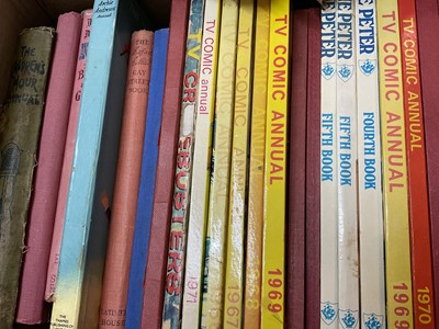 Lot 1688 - T V annuals, Blue Peter and similar