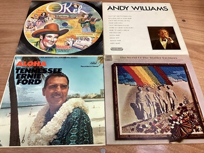 Lot 2233 - Box of mostly Country LPs