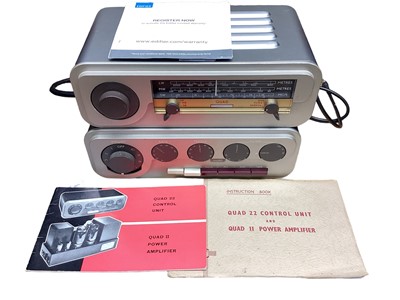 Lot 2260 - Quad 22 Control Unit and a Quad LM/MW/SW tuner (2)