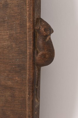 Lot 819 - Robert Mouseman Thompson adzed oak tray
