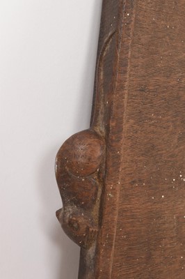 Lot 819 - Robert Mouseman Thompson adzed oak tray