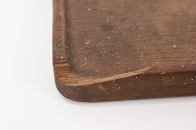 Lot 819 - Robert Mouseman Thompson adzed oak tray