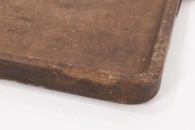 Lot 819 - Robert Mouseman Thompson adzed oak tray