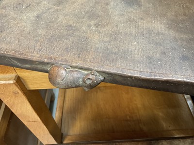 Lot 819 - Robert Mouseman Thompson adzed oak tray