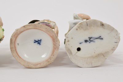 Lot 126 - Four various Meissen figurines