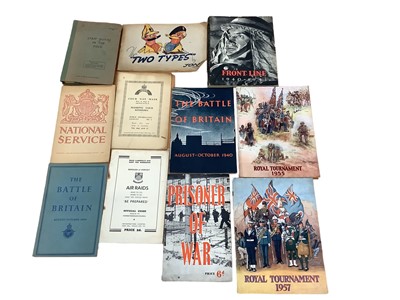 Lot 1547 - Selection of military ephemera including training manuals, instructor guides, magazines etc