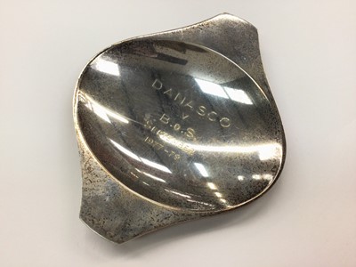 Lot 1000 - Georg Jensen Danish silver pin dish with engraved inscription
