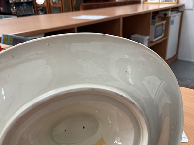 Lot 180 - Wedgwood creamware oval two handled sauce tureen, cover and fixed stand