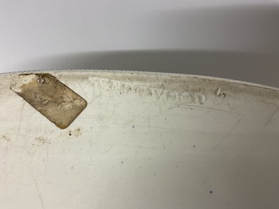 Lot 56 - Wedgwood blue printed two handled footbath