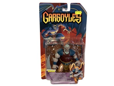 Lot 111 - Kenner Giochi Preziosi (c1995) Gargoyles Hudson action figure, on card with bubblepack (1)