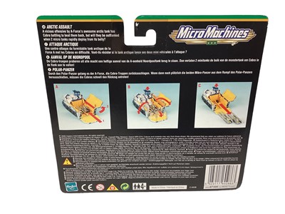 Lot 5 - Hasbro (c2000) Military Micro Machines including Rapid Attack Artic Assault No.97309 (x3) & Desert Destroyer No.97311, on card with bubblepack (4)
