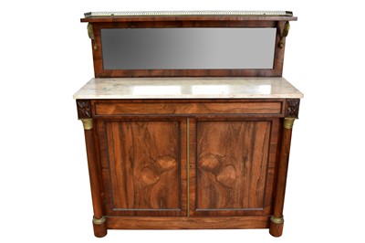 Lot 1453 - Fine quality Regency Rosewood collectors' cabinet/credenza