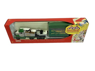 Lot 183 - Lledo OO Gauge Days Gone Limited Edition The Circus Collection diecast vehicles including Scammel tractor with artic low loader & lado No.DG112004 (x3), Scammel Ballast Box with low loader and box...