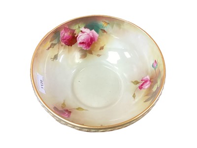 Lot 1120 - Royal Worcester bowl