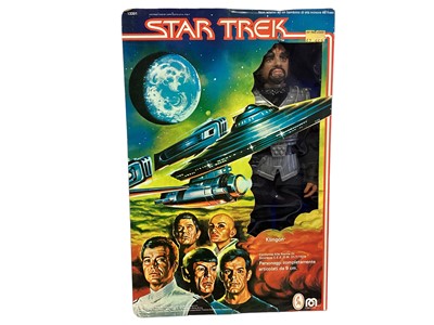 Lot 99 - Mego Corp (c1979) 5 Face Star Trek Klingon 12" action figure, in window box No.13391 (1)