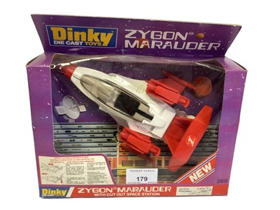 Lot 179 - Dinky diecast Zygon Marauder, in window box No.368 (1)