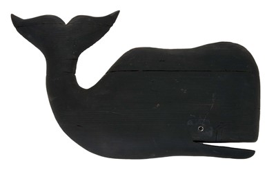 Lot 1006 - Sam Taplin (contemporary), driftwood sculpture - Black whale
