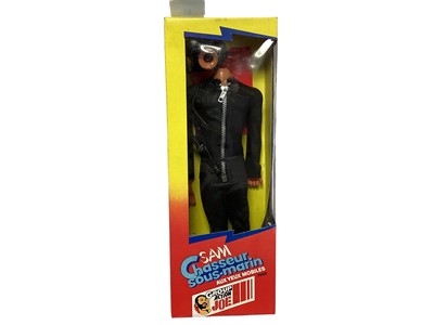 Lot 57 - CEJI Arbois French Version Hasbro Group Action Joe Chassuer sous-marin 12" action figure with flock hair, beard & eagle eyes (Head & Arms detached), Boxed No.7950 (1)