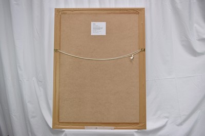 Lot 1123 - Richard Drew, known as Zacron (British, 1943-2012), archival fine art print - Air Guitar, dedicated to Eric Clapton, signed inscribed and numbered 10/250, 86 x 64cm, glazed frame
