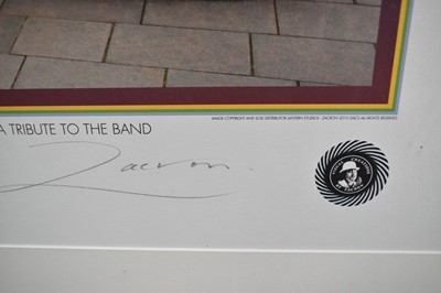 Lot 1121 - Richard Drew, known as Zacron (British, 1943-2012) archival fine art print - The Zacron Zeppelin limousine, signed and numbered 1/200, 67 x 52cm glazed frame