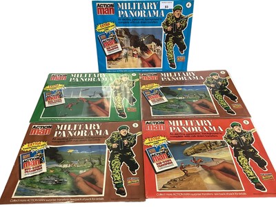 Lot 83 - Action Man Military Panorama Run Down Transfer Packs (5)
