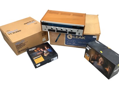 Lot 7 - Quantity of DVD players and other items to include Leak 2000 receiver