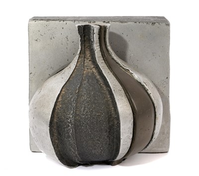 Lot 1004 - Jonathan Clarke (b.1961) aluminium sculpture, Onion