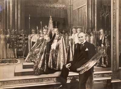 Lot 191 - Frank O. Salisbury C.V.O,(1874-1962) Britains Painter Laureate, fascinating archive of correspondence for his important  Royal Commissions