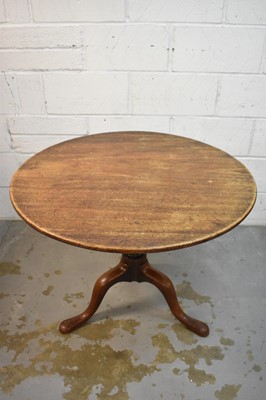 Lot 1472 - George II mahogany tripod table