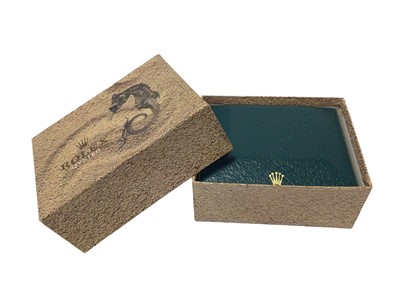 Lot 656 - Rolex Oyster empty watch box and outer cardboard box