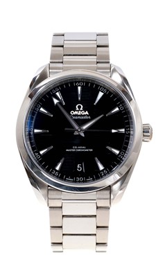 Lot 641 - Fine Gentlemen’s modern Omega Seamaster Co-Axial Master Chronometer wristwatch with box and papers