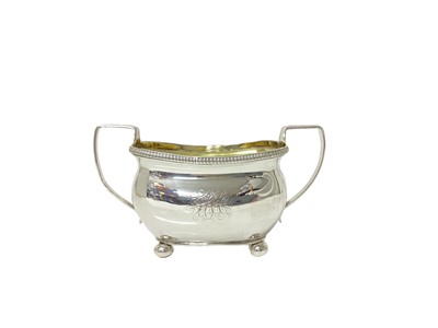 Lot 430 - Georgian silver sugar bowl (Sheffield 1811)