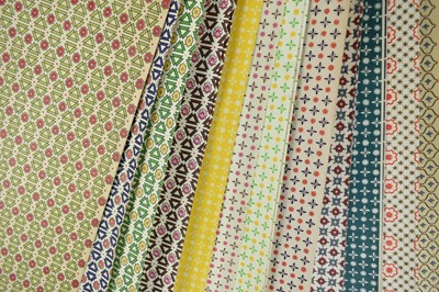 Lot 1015 - Collection of Curwen Press endpapers, each approximately 51 x 63cm. (29)