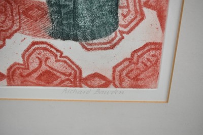 Lot 1342 - *Richard Bawden (b.1936) etching, signed Artist's Proof - Jug and Cat, 57cm x 36cm, in glazed frame