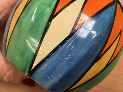 Lot 1146 - Clarice Cliff Bizarre pot