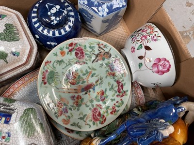 Lot 48 - Collection 19th century and later Chinese pottery and porcelain