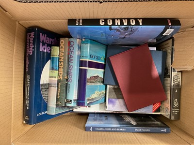 Lot 43 - Large quantity of books relating to shipping and art