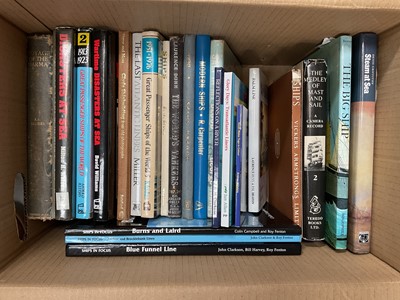 Lot 43 - Large quantity of books relating to shipping and art