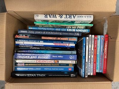 Lot 43 - Large quantity of books relating to shipping and art