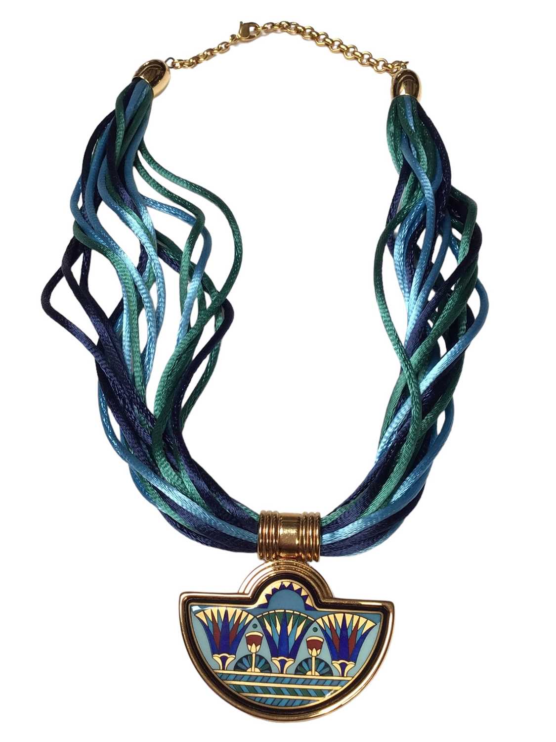 Lot 112 - Michaela Frey Egyptian style necklace with a