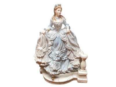 Lot 1181 - Two Royal Doulton limited edition figures - Sleeping Beauty HN4000 and Cinderella HN3991, together with three othe figures - Spirit of Purity, Maku and Cinderella, all with certificates (5)