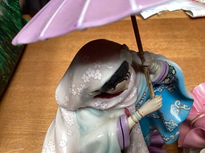 Lot 1181 - Two Royal Doulton limited edition figures - Sleeping Beauty HN4000 and Cinderella HN3991, together with three othe figures - Spirit of Purity, Maku and Cinderella, all with certificates (5)
