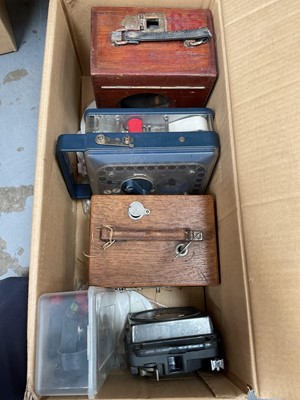 Lot 46 - Three boxes of pigeon clocks, including Toulet