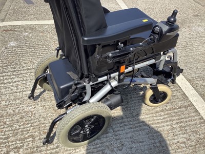 Lot 7 - Invacare Mirage electric power wheelchair together with charger