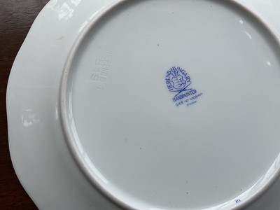 Lot 339 - Set of twenty Herend Queen Victoria pattern side plates, 21cm diameter, a mixture of English and American pattern variants